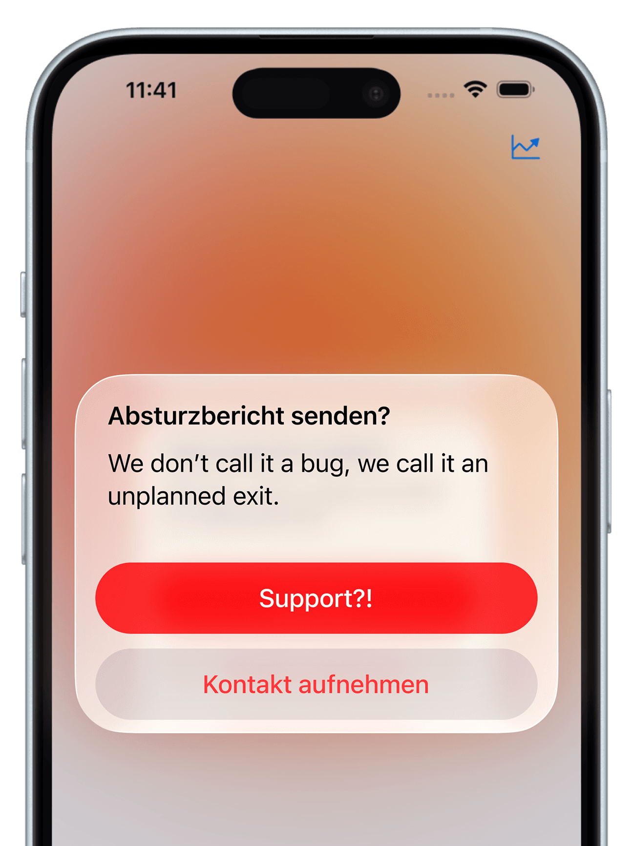 Crash Report Mockup